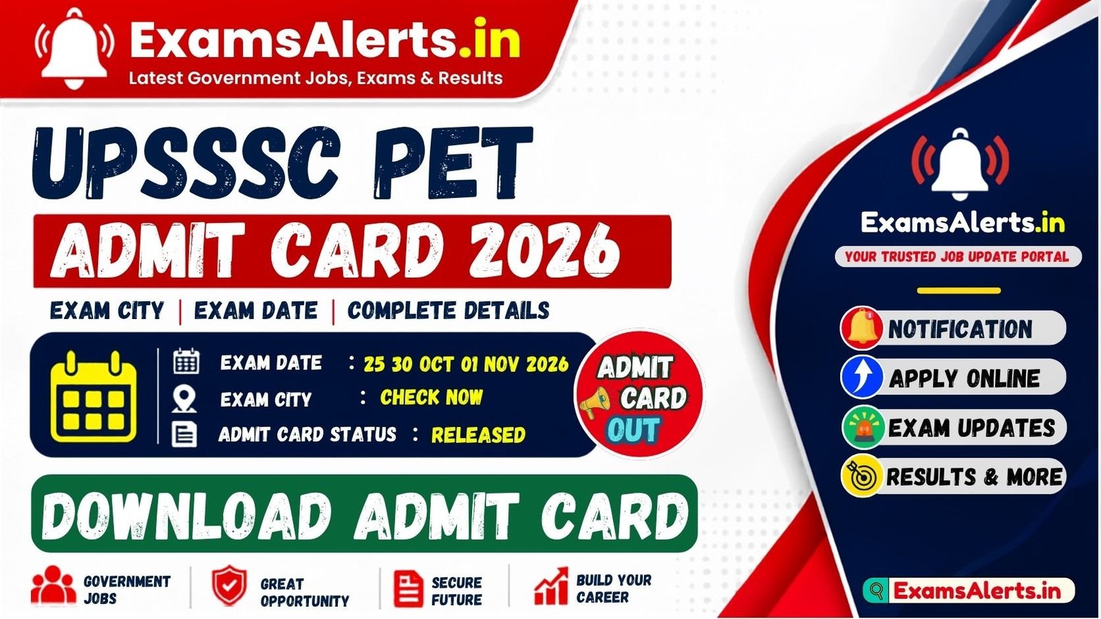 UPSSSC PET Revised Exam Date 2026